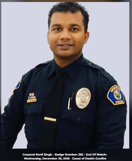 Corporal Ronil Singh